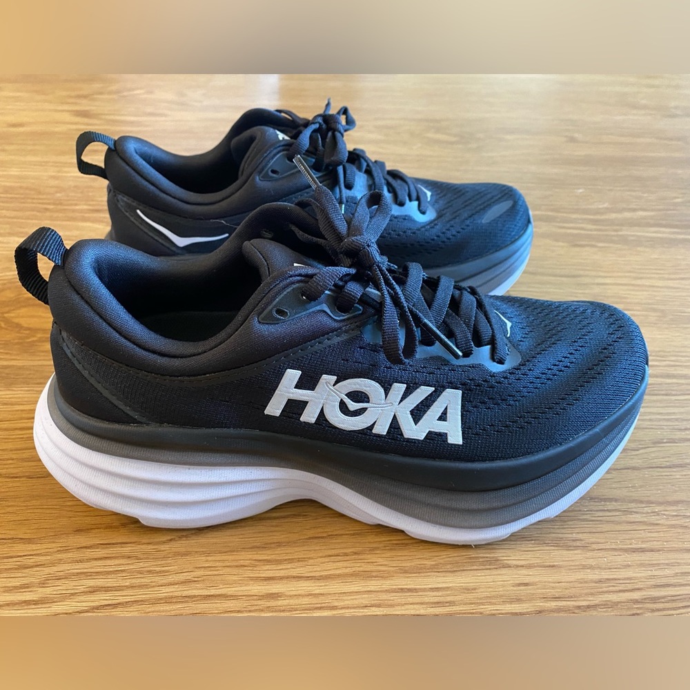 Hoka Bondi 8 size 6.5 Women’s worn twice! Perfect condition!